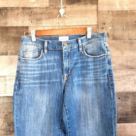 New Hudson Jeans Natalie Katya Mid-Rise Slim Boyfriend Crop Jean | Sz 27 - Picture 4 of 10
